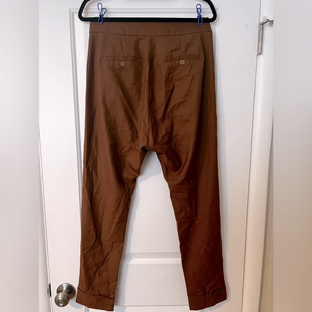 Cognac colored Vero Moda pants
